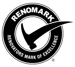 Renomark Certified Logo. Reads "Renomark - Renovators mark of excellence"
