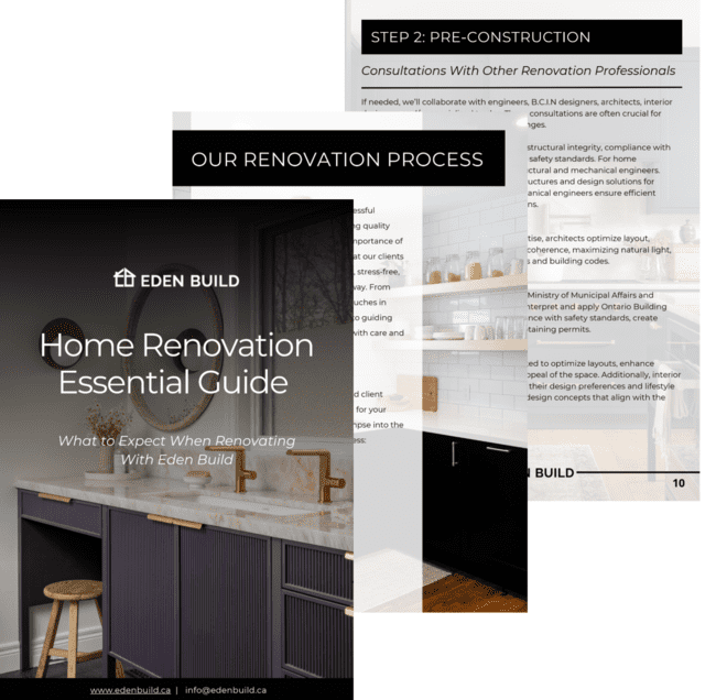 Essential renovation guide for your Niagara Home when working with Eden Build